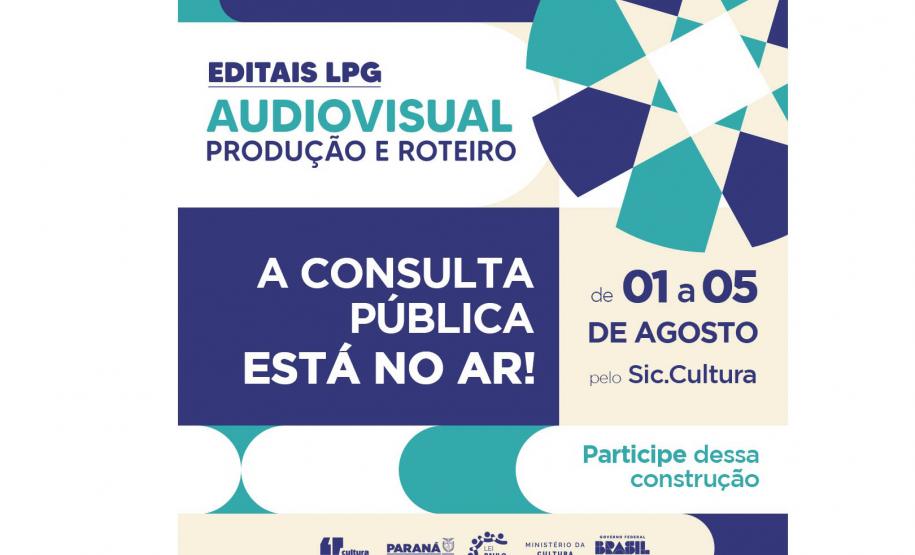 Primeiro edital do Estado com recursos da Lei Paulo Gustavo vai a consulta pública