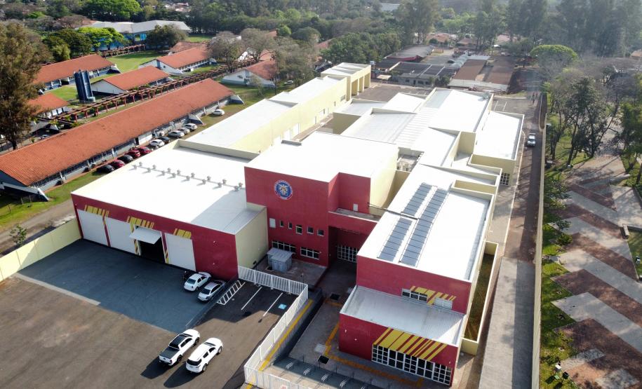 Governador inaugura nova sede do Corpo de Bombeiros de Foz do Iguaçu, a maior do Estado