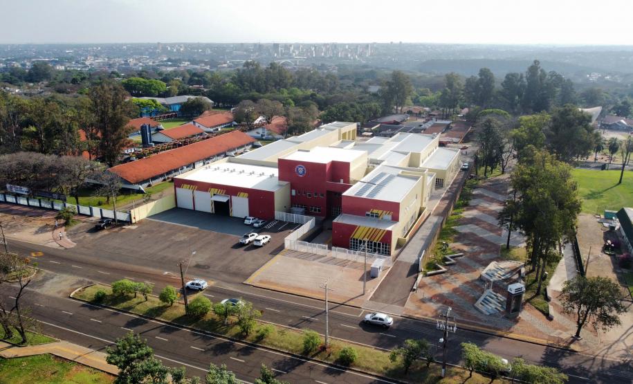 Governador inaugura nova sede do Corpo de Bombeiros de Foz do Iguaçu, a maior do Estado