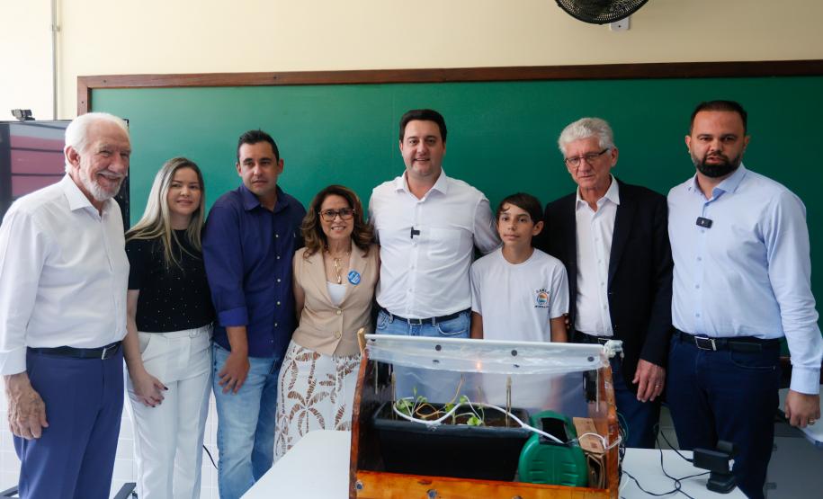 Governador inaugura escola estadual com capacidade para 900 estudantes em Ortigueira