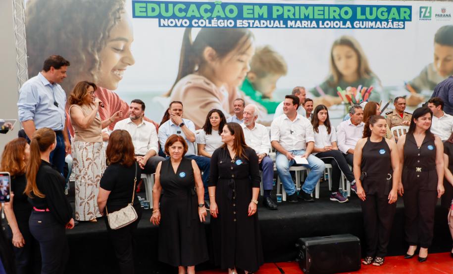 Governador inaugura escola estadual com capacidade para 900 estudantes em Ortigueira