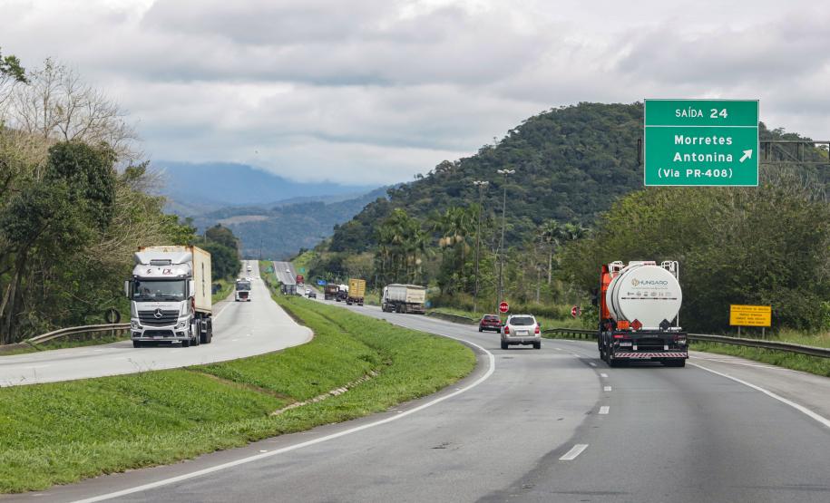 Lote 2 garante pista tripla entre Curitiba e Paranaguá nos primeiros anos do contrato