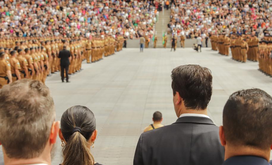 Após concurso histórico, Macrorregião de Curitiba ganha 1.452 policiais militares