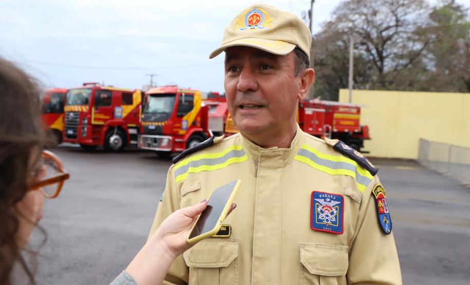 Governador inaugura nova sede do Corpo de Bombeiros de Foz do Iguaçu, a maior do Estado