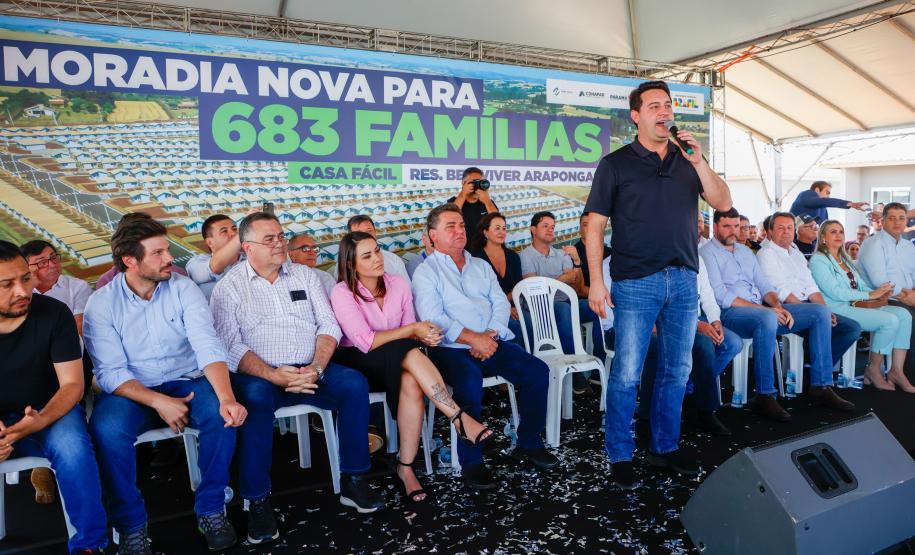 Com recursos do Estado para entrada, 468 famílias conquistam casa própria em Arapongas