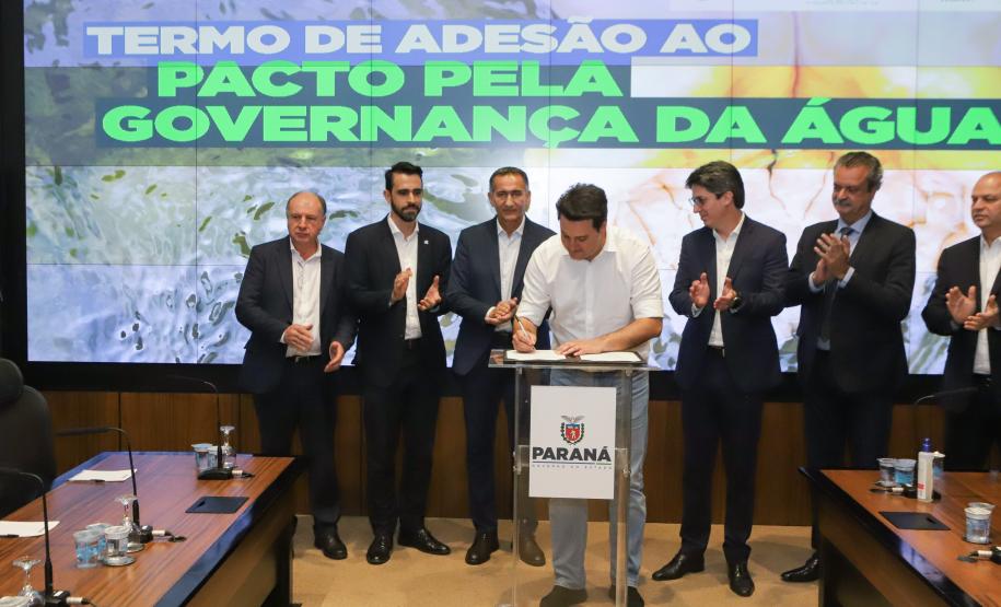 Gestão dos recursos hídricos: Paraná adere ao Pacto pela Governança da Água