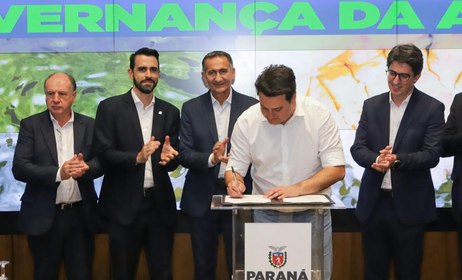 Gestão dos recursos hídricos: Paraná adere ao Pacto pela Governança da Água