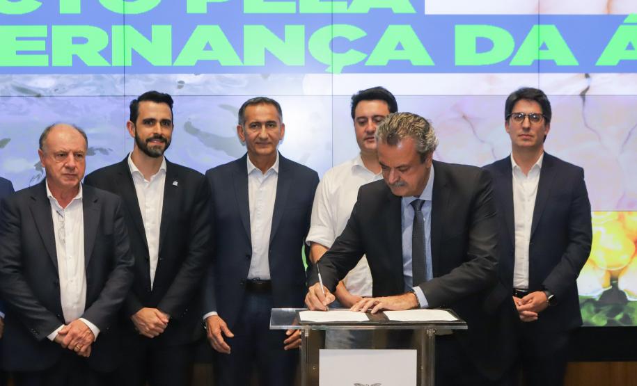 Gestão dos recursos hídricos: Paraná adere ao Pacto pela Governança da Água