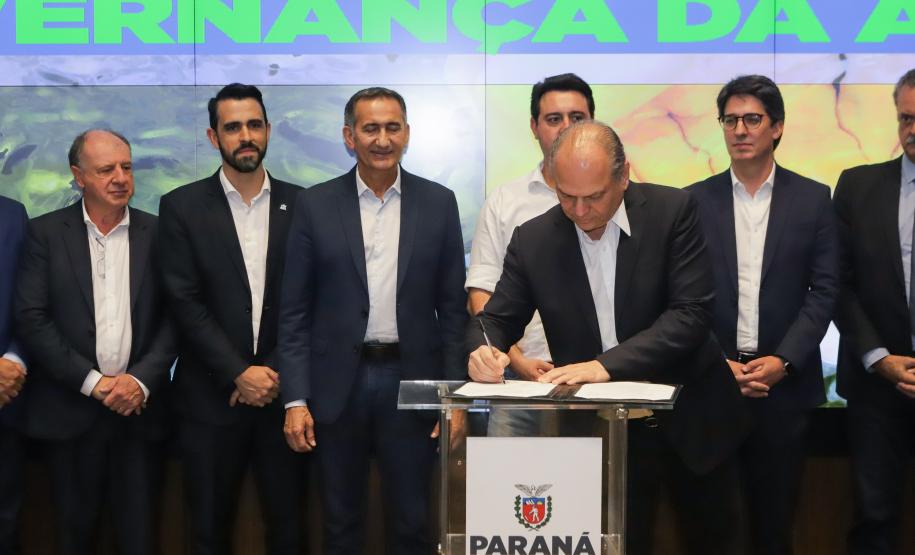 Gestão dos recursos hídricos: Paraná adere ao Pacto pela Governança da Água