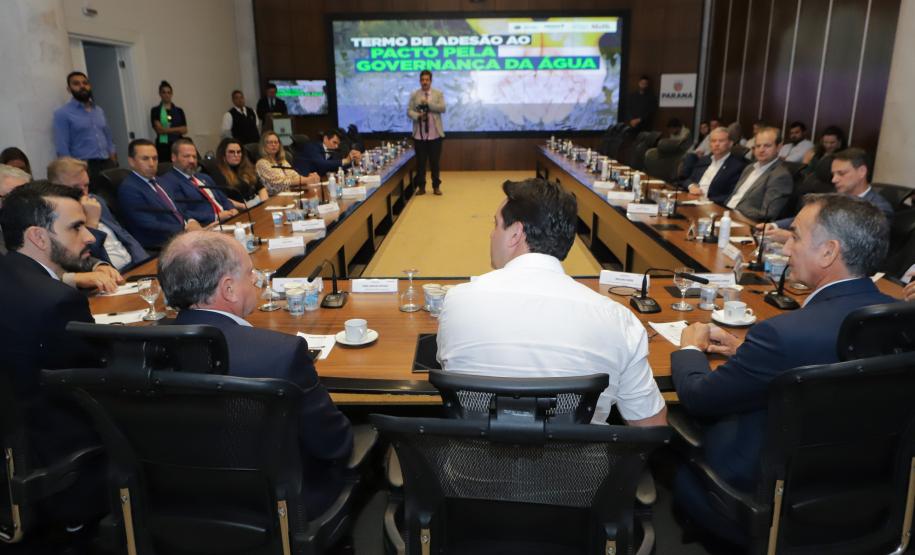 Gestão dos recursos hídricos: Paraná adere ao Pacto pela Governança da Água