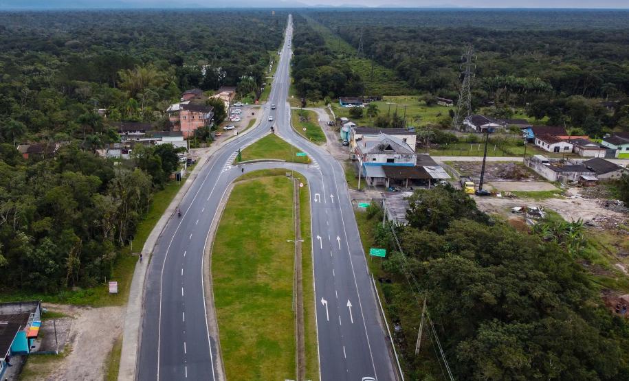 Lote 2 prevê duplicação de 13 km da PR-407, principal acesso para Pontal do Paraná, no Litoral