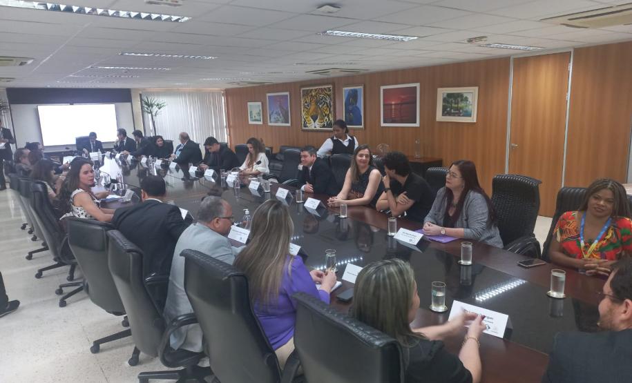 Comissão do Paraná discute políticas antimanicomiais com representantes do CNJ