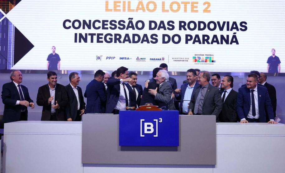 Leilão do Lote 2 garante pedágio 56% mais barato em relação ao antigo modelo