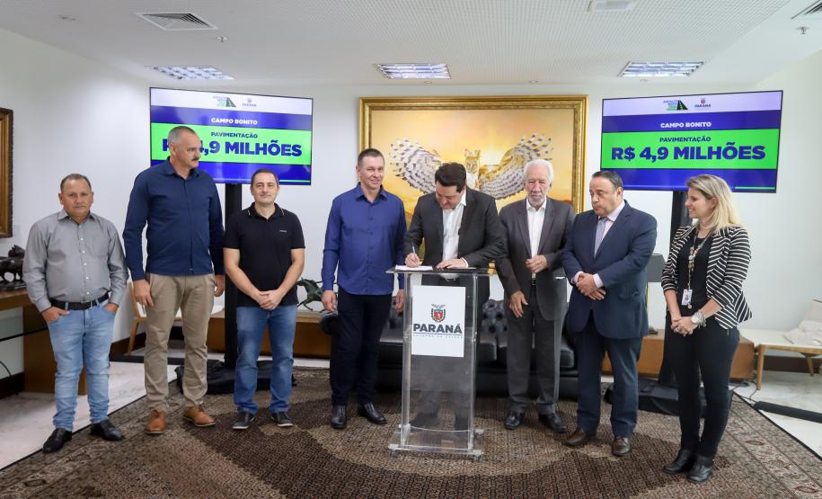 Asfalto Novo, Vida Nova: Estado repassa mais R$ 46,8 milhões para dez municípios