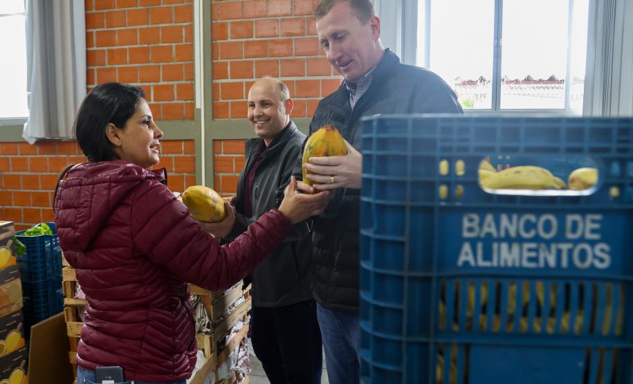 Arrecadação de alimentos na Ceasa Curitiba supera expectativa e chega a 33 toneladas