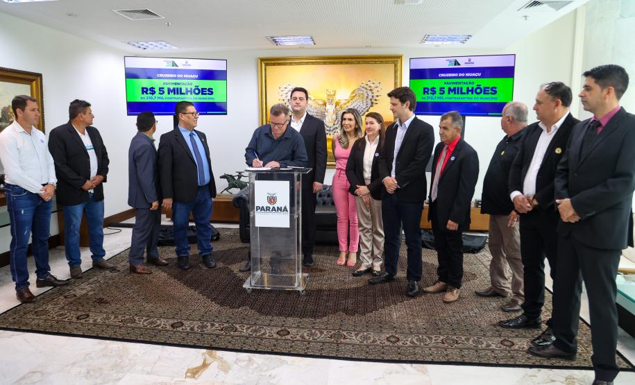 Asfalto Novo, Vida Nova: governador libera R$ 45,3 milhões para 11 municípios