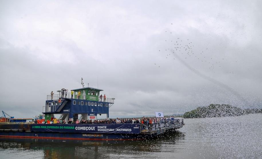 Começa a obra da Ponte Guaratuba-Matinhos, projeto aguardado há mais de 30 anos