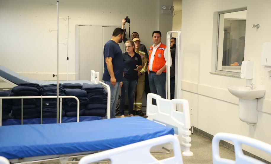 Governador acompanha atendimento à população de Dois Vizinhos e reforça apoio a municípios