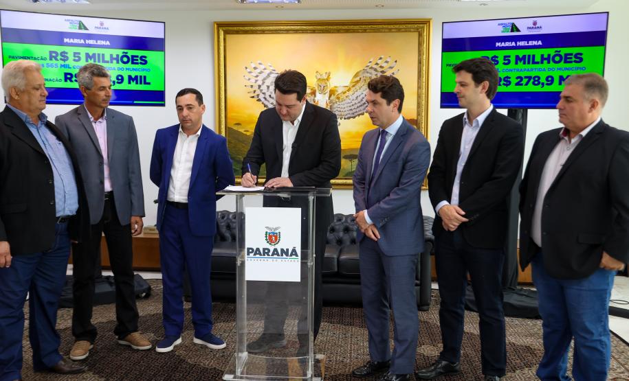 Asfalto Novo, Vida Nova: governador libera R$ 45,3 milhões para 11 municípios