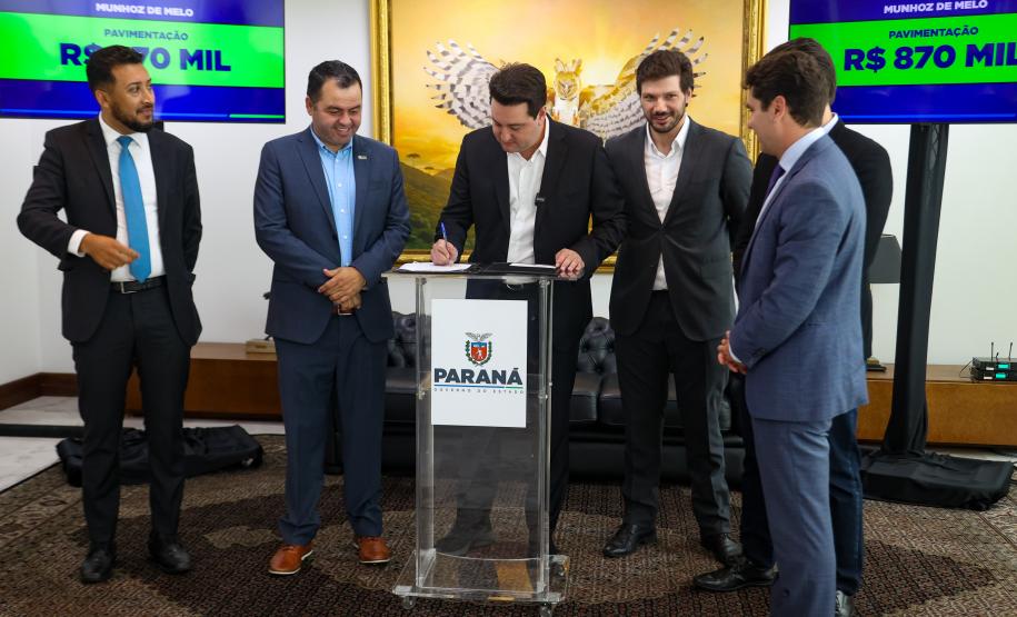 Asfalto Novo, Vida Nova: governador libera R$ 45,3 milhões para 11 municípios