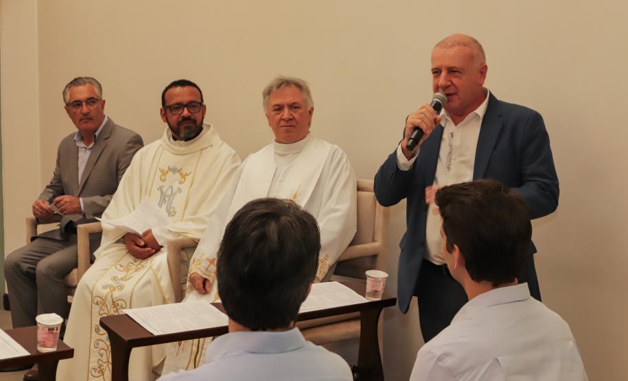 Palácio Iguaçu recebe imagem peregrina de Nossa Senhora do Rocio, Padroeira do Paraná
