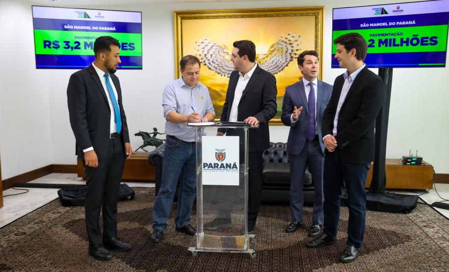 Asfalto Novo, Vida Nova: governador libera R$ 45,3 milhões para 11 municípios