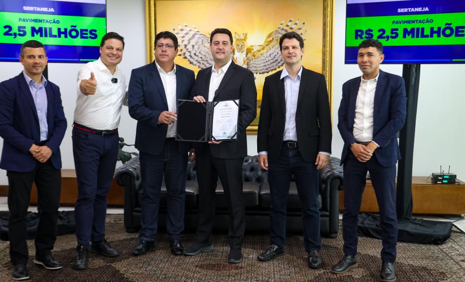 Asfalto Novo, Vida Nova: governador libera R$ 45,3 milhões para 11 municípios