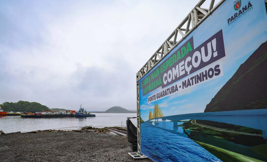 Começa a obra da Ponte Guaratuba-Matinhos, projeto aguardado há mais de 30 anos