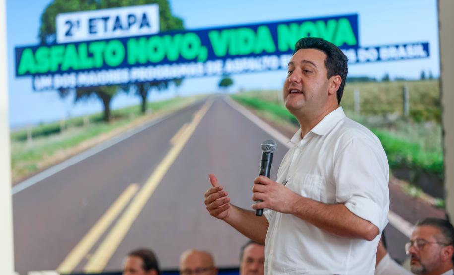 Governador anuncia R$ 132 milhões para nova fase do Asfalto Novo, Vida Nova