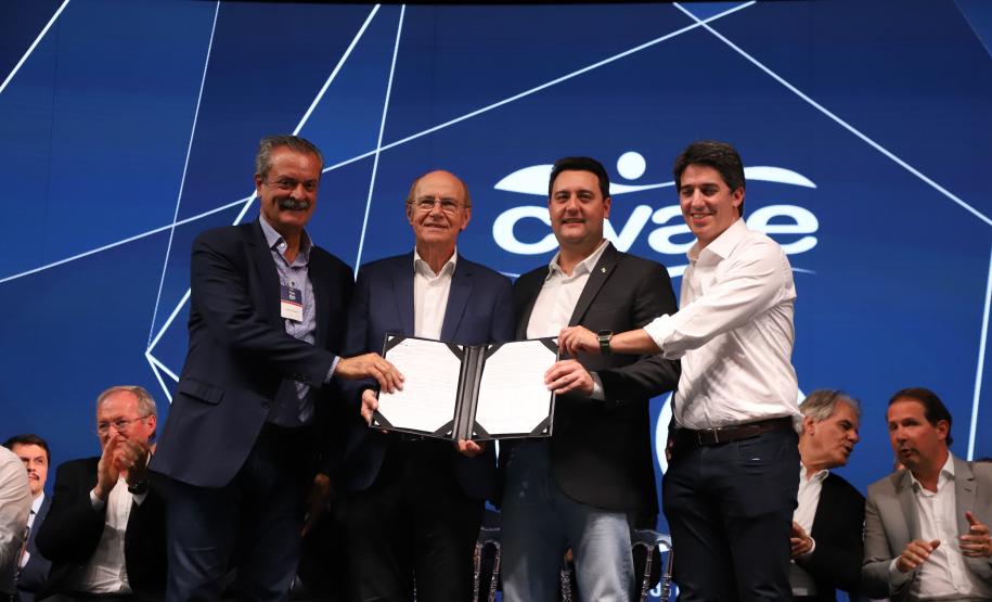 Governo do Estado firma convênio com C.Vale e Palotina para obra de contorno viário