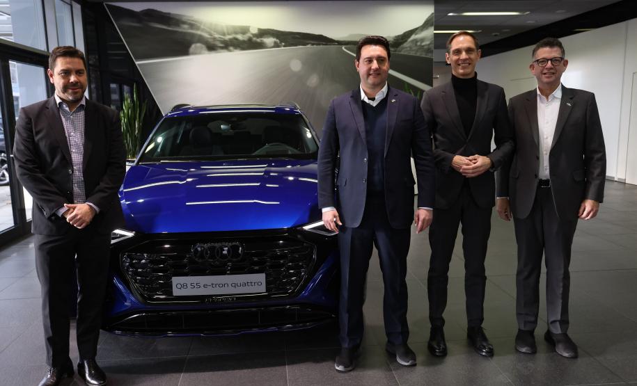 Audi vai apoiar Governo do Estado em projeto de centro de inovação