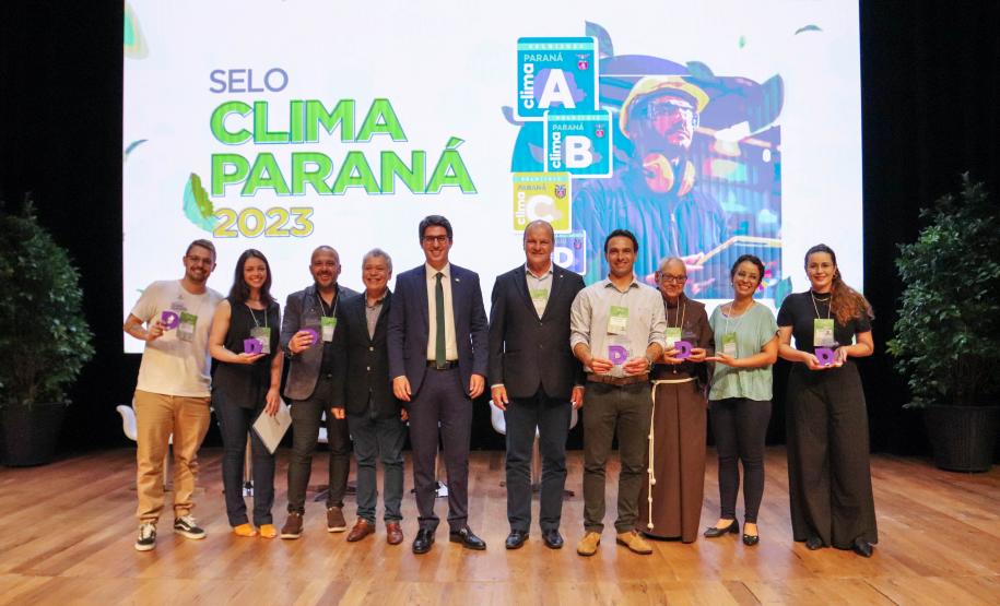 Selo Clima Paraná: Estado certifica 132 organizações por ações sustentáveis em 2023