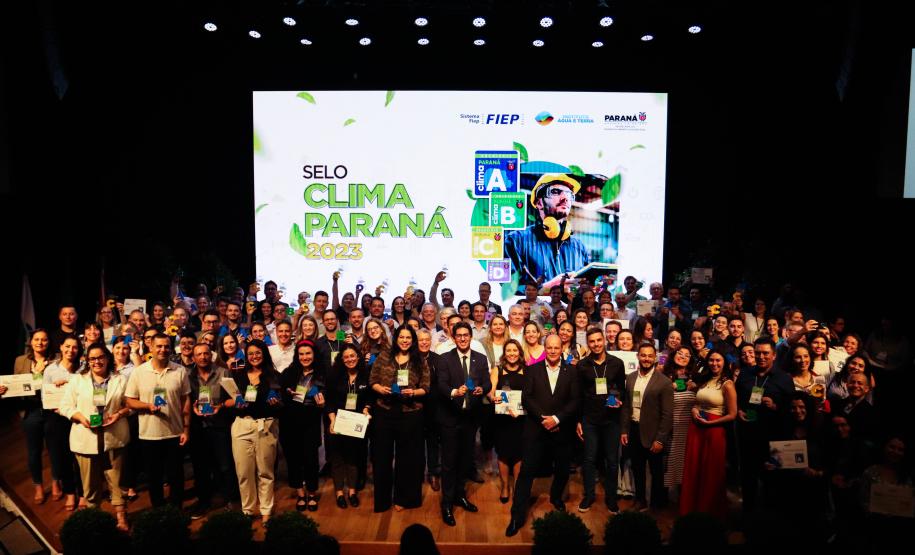 Selo Clima Paraná: Estado certifica 132 organizações por ações sustentáveis em 2023