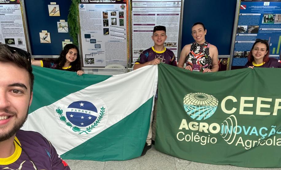 Ciência e tecnologia: alunos de colégio de Cascavel são premiados em feira internacional