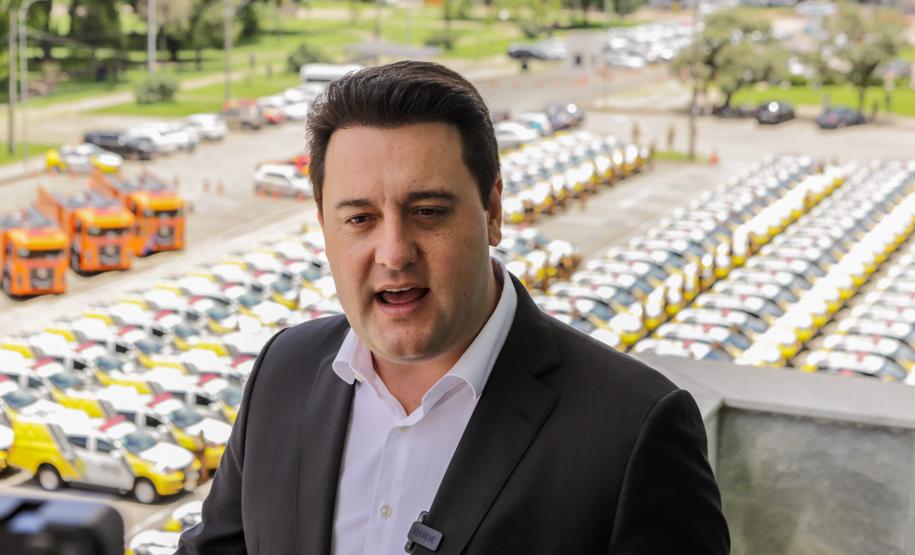 Governador entrega 142 novas viaturas para a Polícia Militar e caminhões para Defesa Civil