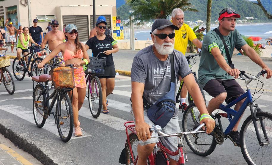 Passeio ciclístico é opção de exercício e lazer dentro do Verão Maior Paraná