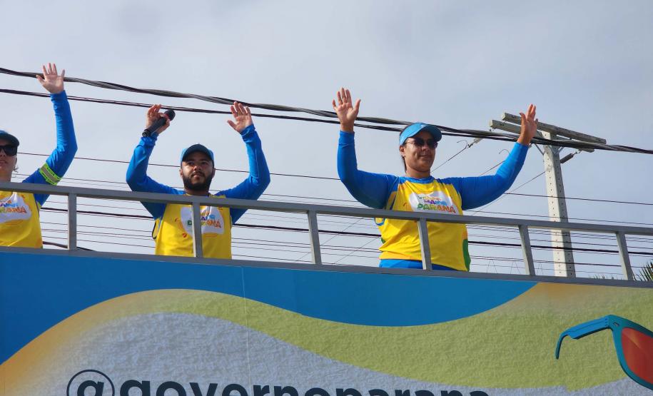 Passeio ciclístico é opção de exercício e lazer dentro do Verão Maior Paraná