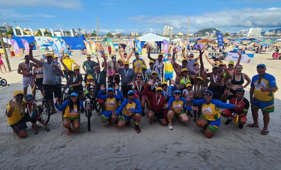 Passeio ciclístico é opção de exercício e lazer dentro do Verão Maior Paraná