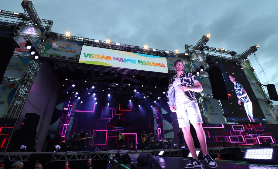 Segunda semana de shows nas praias termina com muito sertanejo para 110 mil pessoas