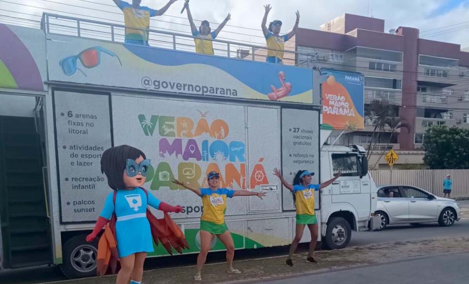 Mascote Sane e Estação Sanepar estão disponíveis em novo endereço em Matinhos