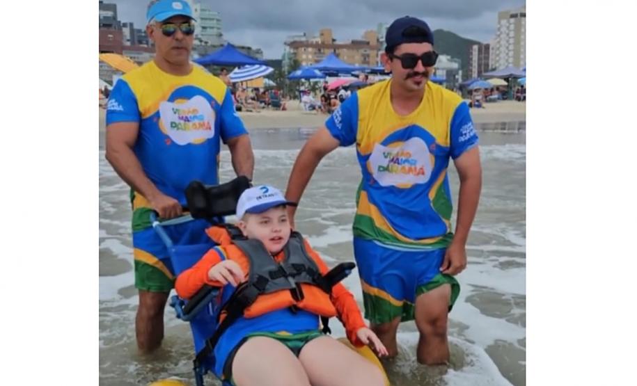 603 pessoas com deficiência ou mobilidade reduzida já usaram as cadeiras especiais no Litoral