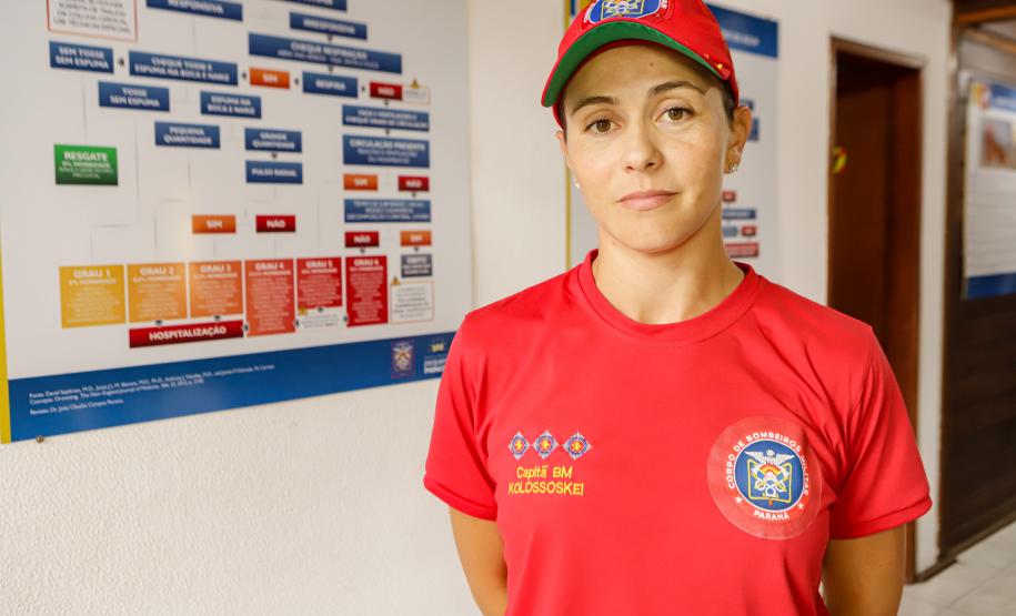 Com temporais, Corpo de Bombeiros do Paraná alerta para riscos de banho de mar