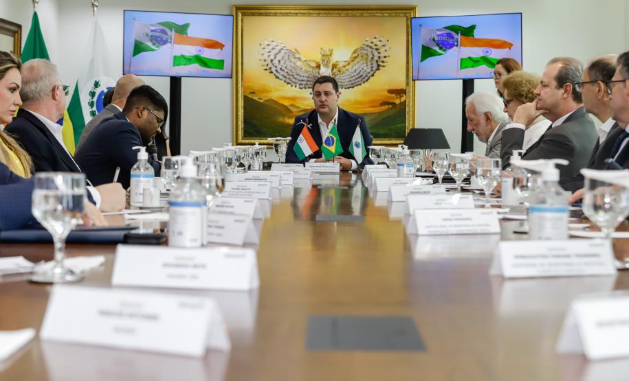 Paraná quer ampliar parceria com a Índia na área de tecnologia