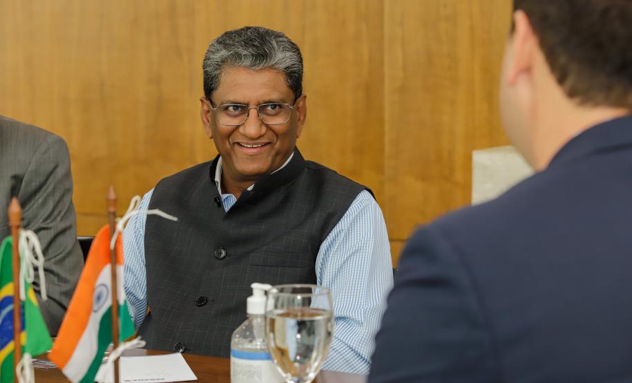 Paraná quer ampliar parceria com a Índia na área de tecnologia