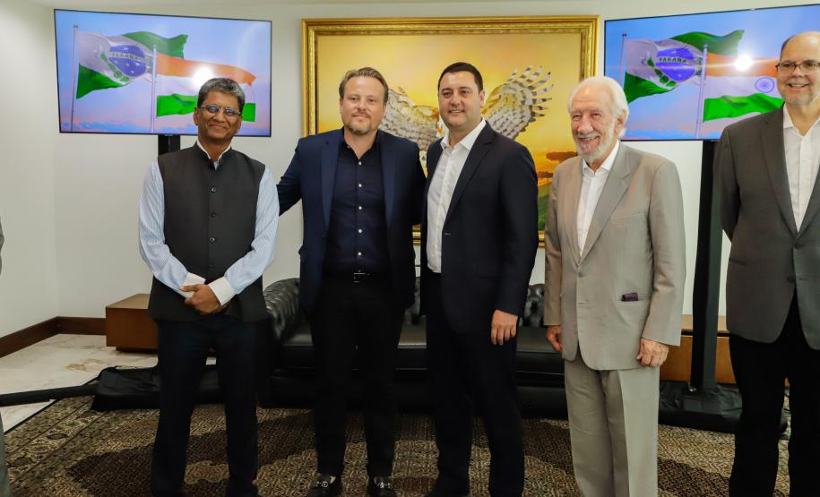 Paraná quer ampliar parceria com a Índia na área de tecnologia