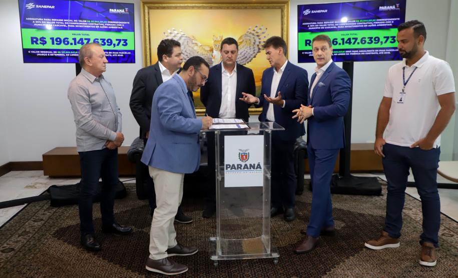 Após renovação, Sanepar investirá R$ 196 milhões em ações ambientais em Cascavel