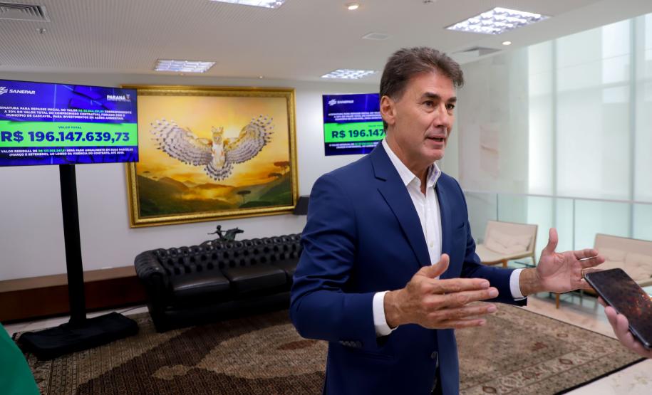 Após renovação, Sanepar investirá R$ 196 milhões em ações ambientais em Cascavel