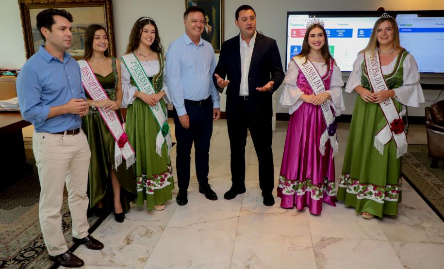 Governador destaca a importância da Festa da Uva de Colombo no calendário turístico