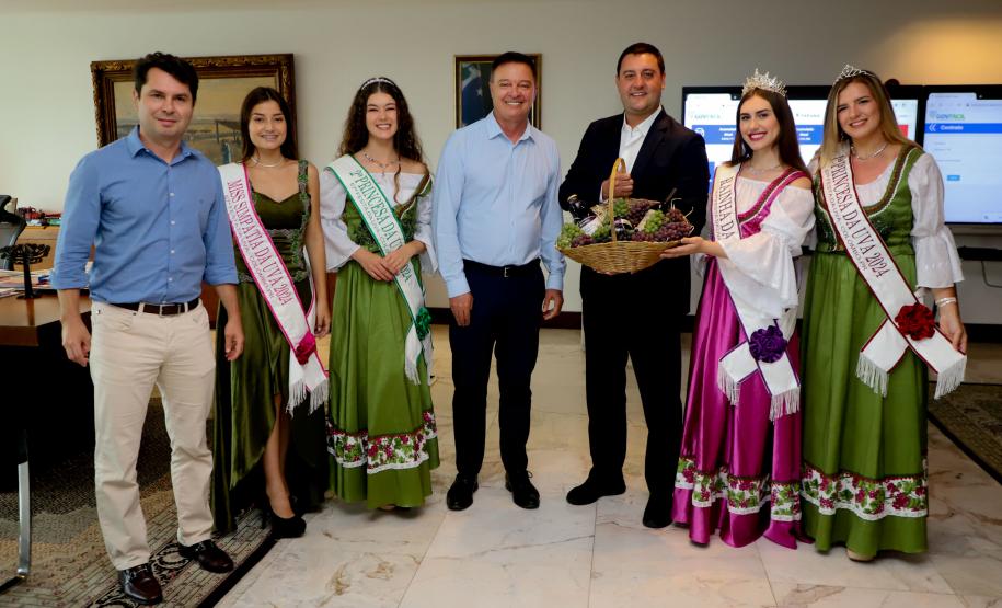 Governador destaca a importância da Festa da Uva de Colombo no calendário turístico