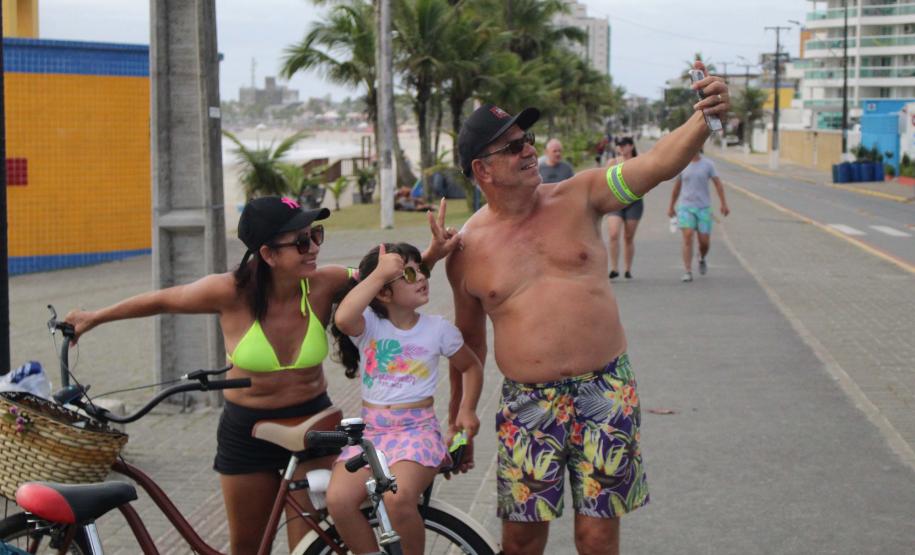 Passeio ciclístico é opção de exercício e lazer dentro do Verão Maior Paraná